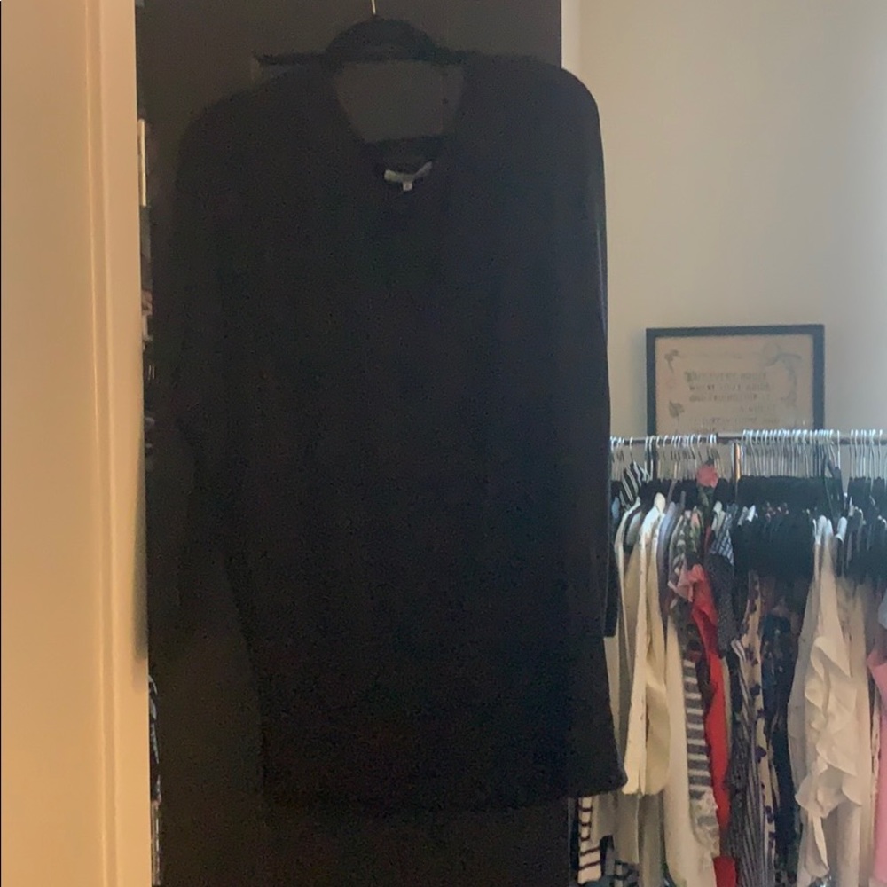 Black dolman sleeve shirt